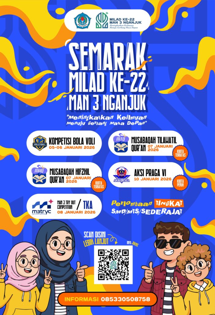 Festival Lomba Perayaan Milad MAN 3 Nganjuk Ke-22
