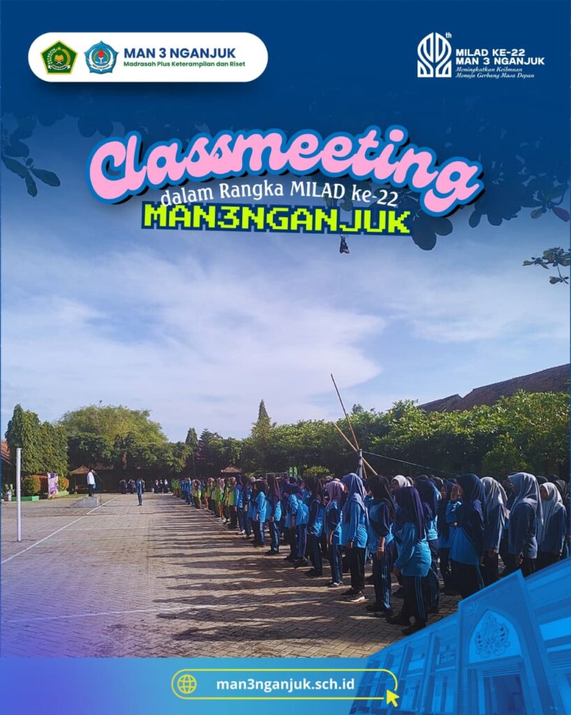 Apel Pembukaan Classmeeting Dalam Rangka Milad Ke-22 MAN 3 Nganjuk