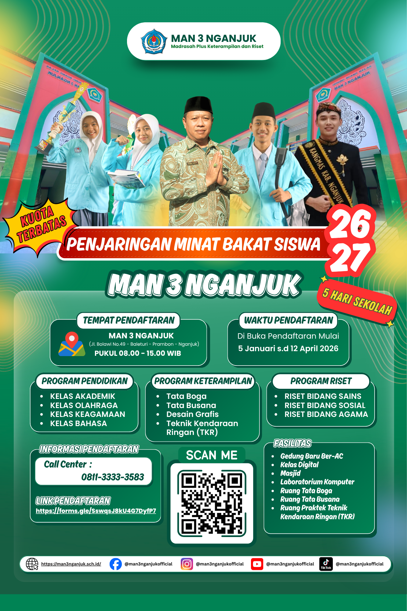 Tempat Tumbuh Bakat dan Prestasi