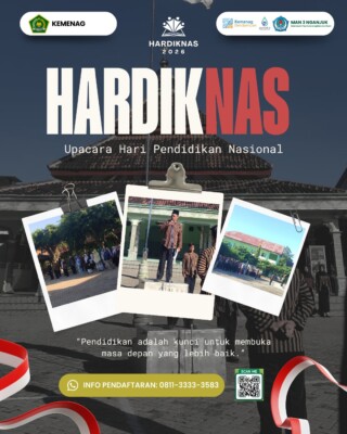PERINGATAN HARI PENDIDIKAN NASIONAL DI MAN 3 NGANJUK BERLANGSUNG KHIDMAT