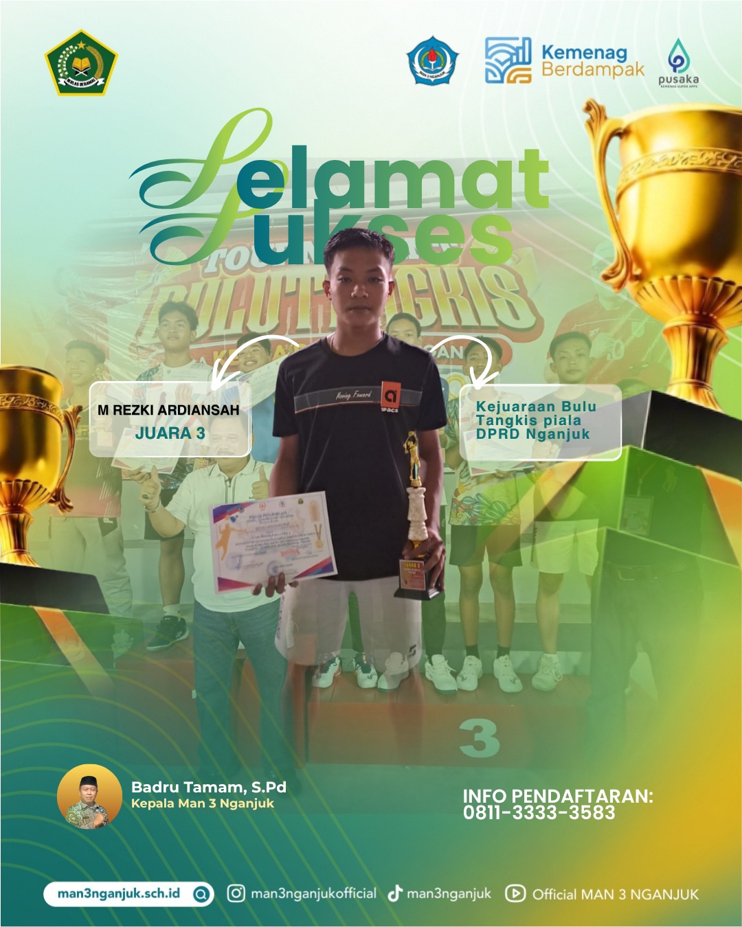 Kejuaraan Bulu Tangkis piala DPRD Nganjuk 2026