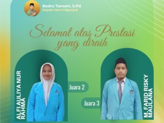 Siswa-Siswi MAN 3 Nganjuk Raih Prestasi Gemilang di Olimpiade Bahasa Arab (OBA) Ke-9