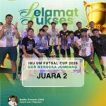 Sabet Juara 2 di IMJ UM Futsal Cup 2026, Tim Futsal MAN 3 Nganjuk Harumkan Nama Madrasah